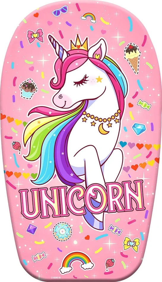 HOT Sports + Toys Bodyboard 82 cm. Einhorn-Druck