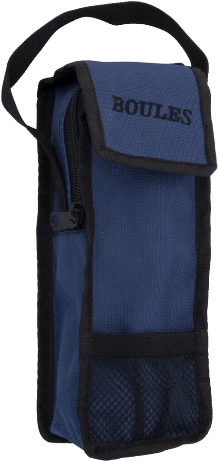 HOT Sports + Toys Jeu de Boules TAS Blauw leeg 3 Bals