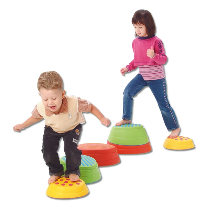 Hüpfen und balancieren mit großem Spaßeffekt