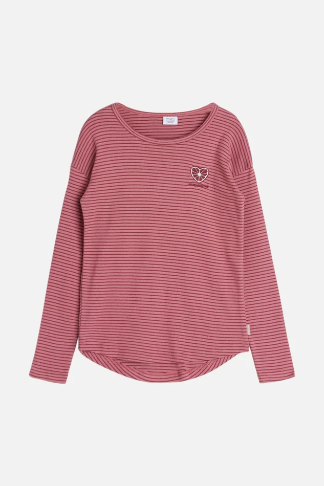 Hust & Claire Abira Langarm Shirt Dusty rose