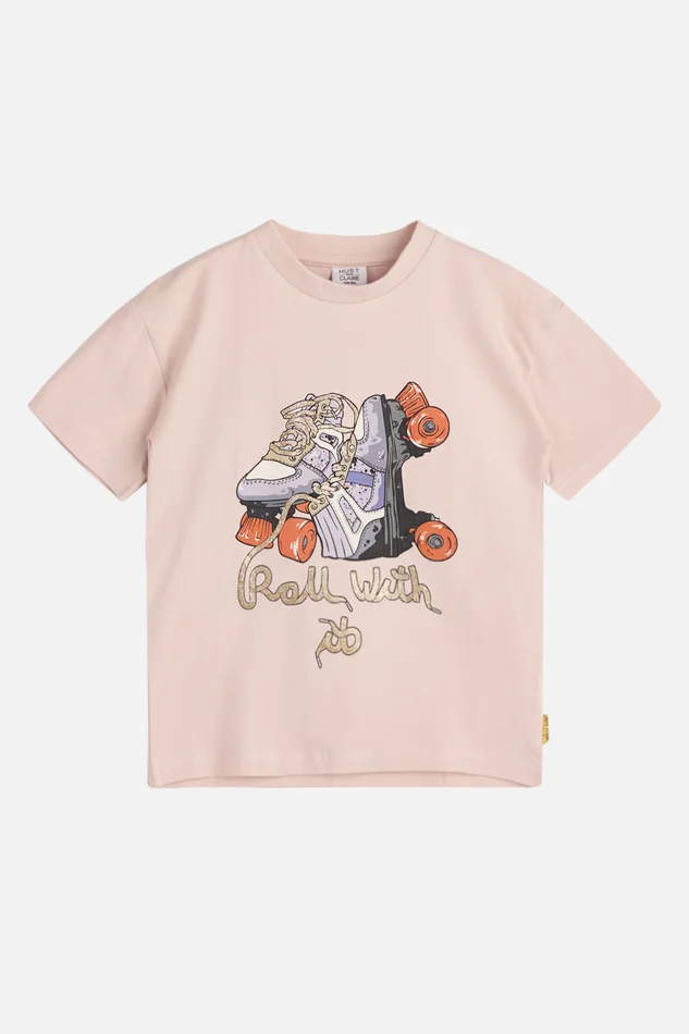 Hust & Claire Amari Kurzarm Shirt Peach skin Rollschuhe