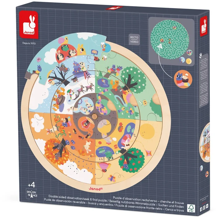 Janod – Das Garden Round-Puzzle