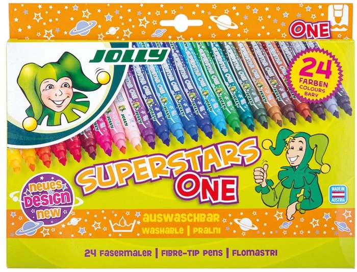 Jolly Jolly Superstar One Markers 24 kleuren