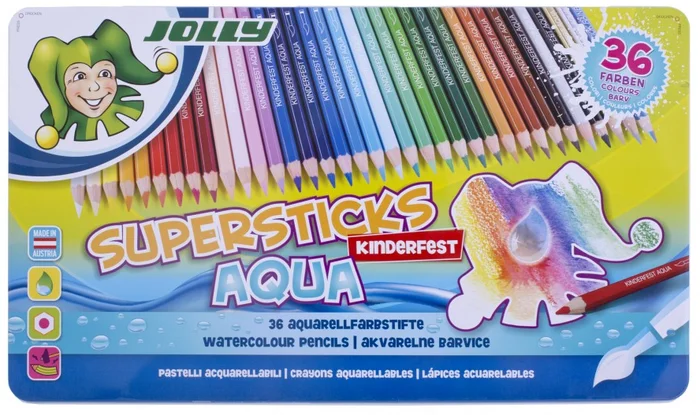 Jolly Jolly Supersticks Aqua Aquarellstifte 36 Stück