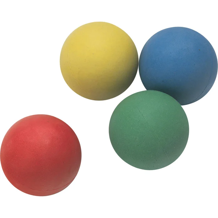 Jonglierbälle aus Moosgummi, 4er-Set | W-60514