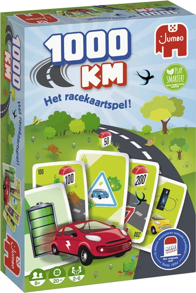 Jumbo 1000KM-Kartenspiel 19940
