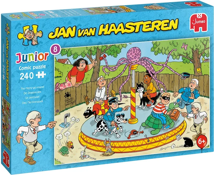 Jumbo Junior Puzzle Jan van Haasteren De Draaimolen – 240 Teile