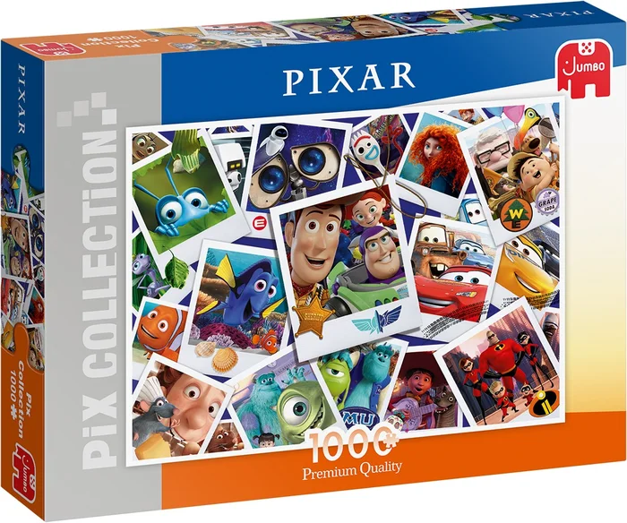 Jumbo Puzzles 19489 Jumbo, Disney Pix Collection Pixar Puzzle