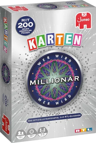 Jumbo Spiele – Wer wird Millionär Kartenspiel