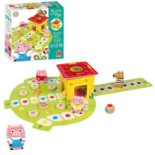 Jumbo Spiele Goula – 3 kleine Schweinchen