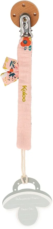 Kaloo Kdoux Schnullerhalter Mohnblume