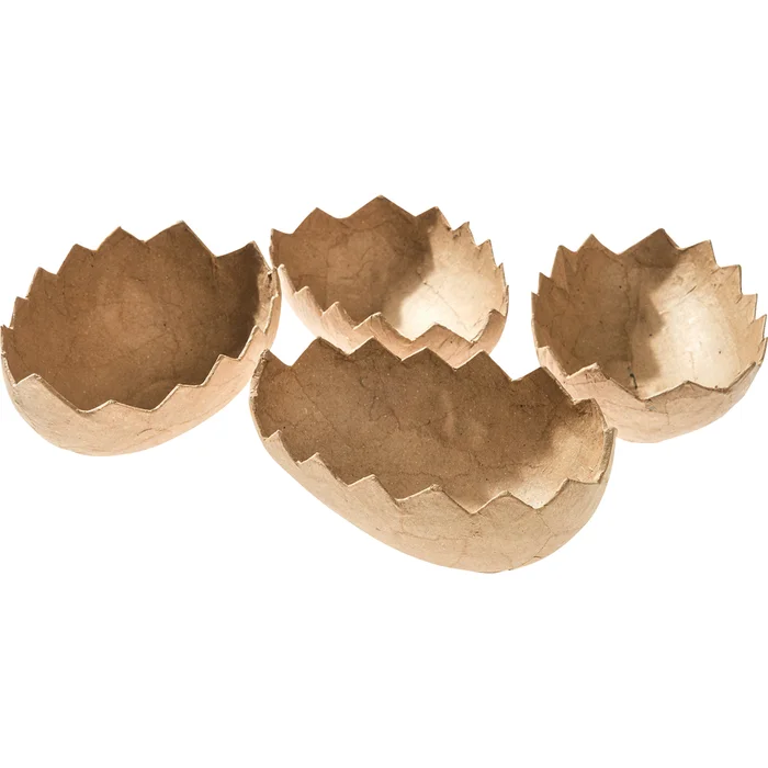 Karton-Eierhälfte im 4er-Set