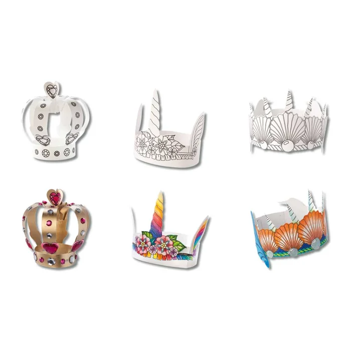 Kinderhüte Märchen zum Selbstgestalten, 3 Stück