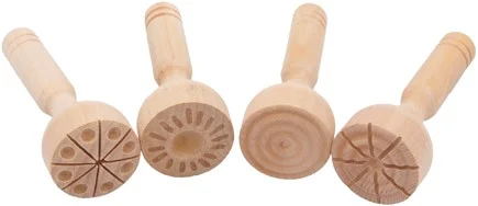 Knead stamps set of 4