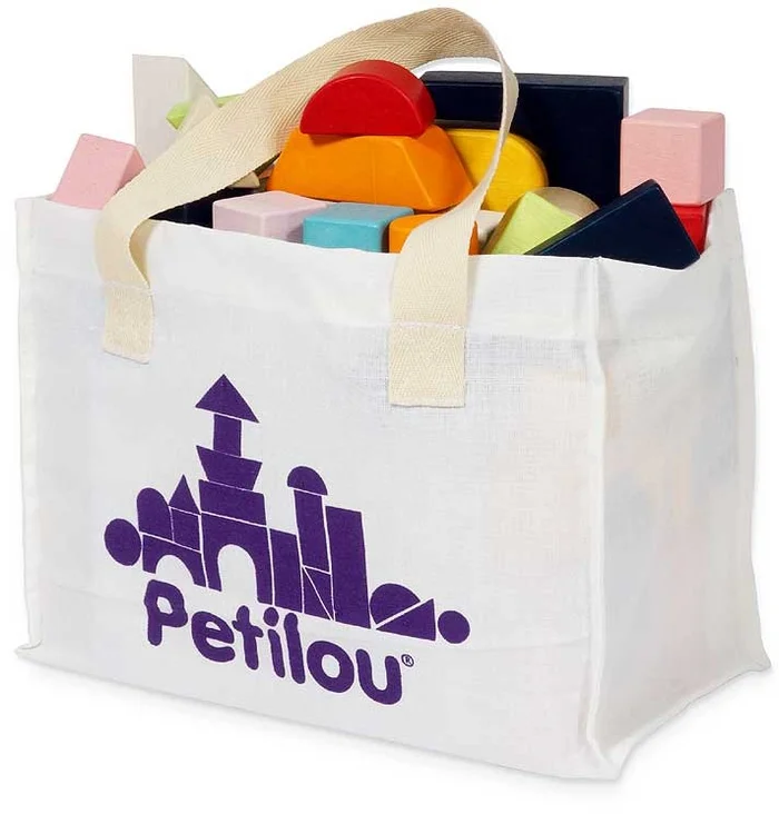 Le Toy Van LTV – Bausteine ??& Tasche – 60 Teile