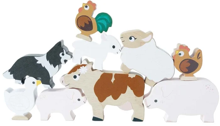 Le Toy Van LTV – Stapelbare Bauernhoftiere