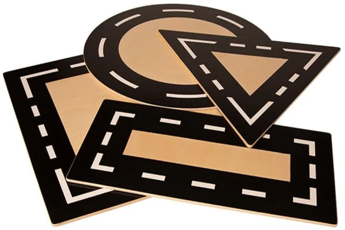 Learn Well Drive Around Shapes (4er Set)