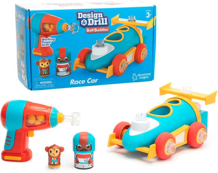 Learning Resources Learning Resources – Design & DrillÂ® Bolt BuddiesÂ® Race Car