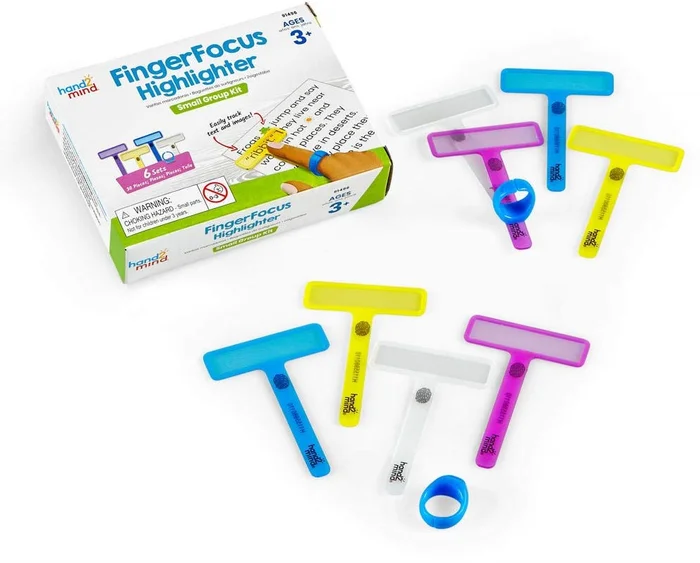 Learning Resources Learning Resources – FingerFocusÂ® Highlighters Small Group Set