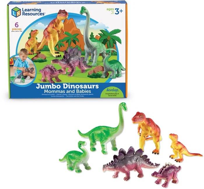 Learning Resources Learning Resources – Jumbo Dinosaurs – Mommas and Babies