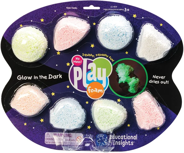Learning Resources Learning Resources – PlayfoamÂ® Glow In The Dark (8 Pack)