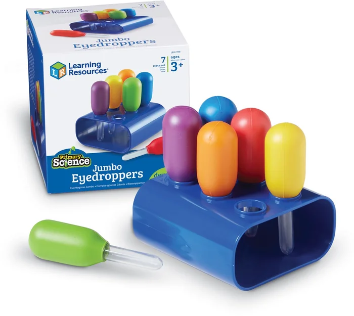 Learning Resources Learning Resources – Primary ScienceÂ® Jumbo Eyedroppers with Stand