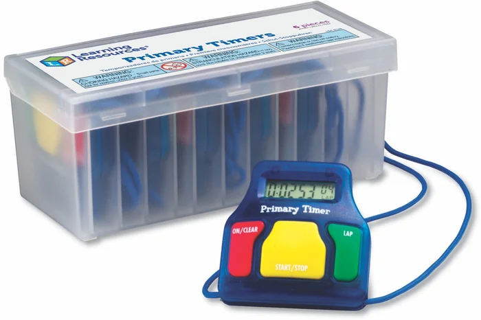 Learning Resources Learning Resources – Primary Timers (Set of 6)