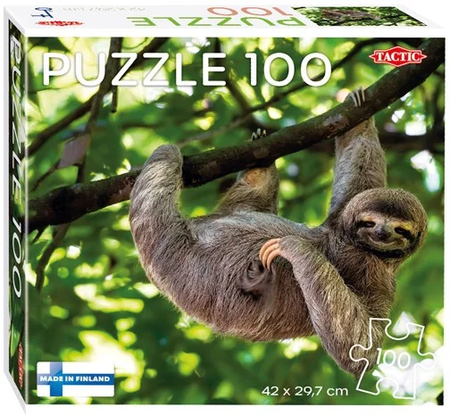 Legpuzzel Sloth Hanging on Tree, 100st.