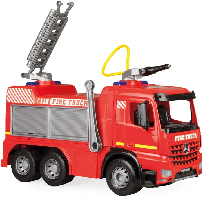Lena Lena GIGA TRUCKS Ride-on Brandweerwagen Mercedes-Benz Actros 66cm