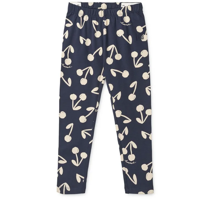 MARIE Leggings Cherry blossom / Classic navy