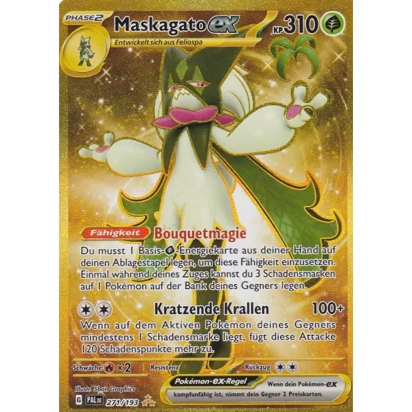 Maskagato EX 271/193 Goldkarte