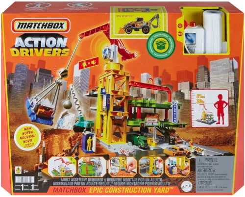 Matchbox – Action Drivers Riesen Baustelle Spielset