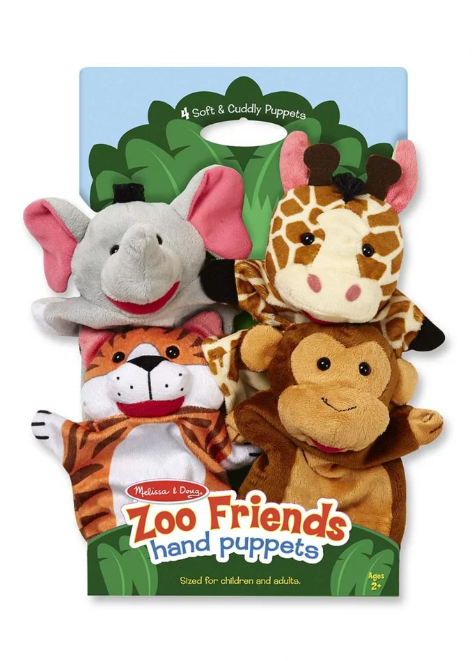 Melissa & Doug Handpuppen „Freunde Im Tiergarten”