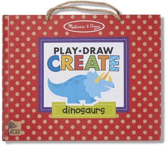 Melissa & Doug Play, Draw, Create – Dinosaurier