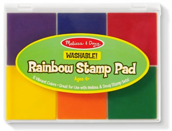 Melissa & Doug Regenbogen-Stempelkissen