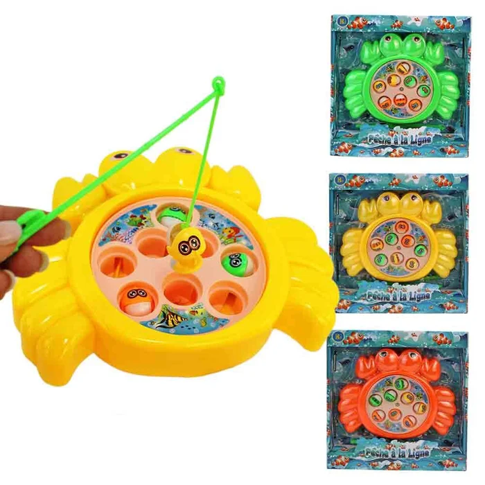 Mini Angelspiel für Kinder „Krabbe“ – ca. 21 cm