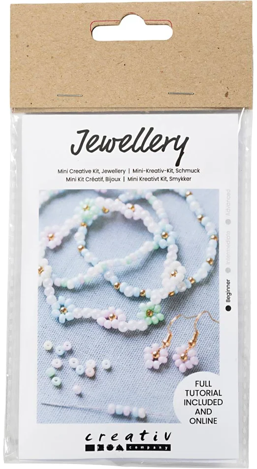 Mini Hobbyset Sieraden Elastische Armband en Oorbel