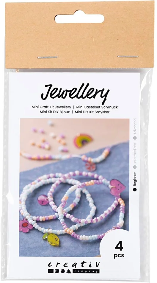 Mini Hobbyset Sieraden Krimpfolie Armbanden Paars