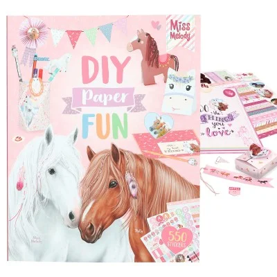 Miss Melody DIY Paper Fun Book Pferde