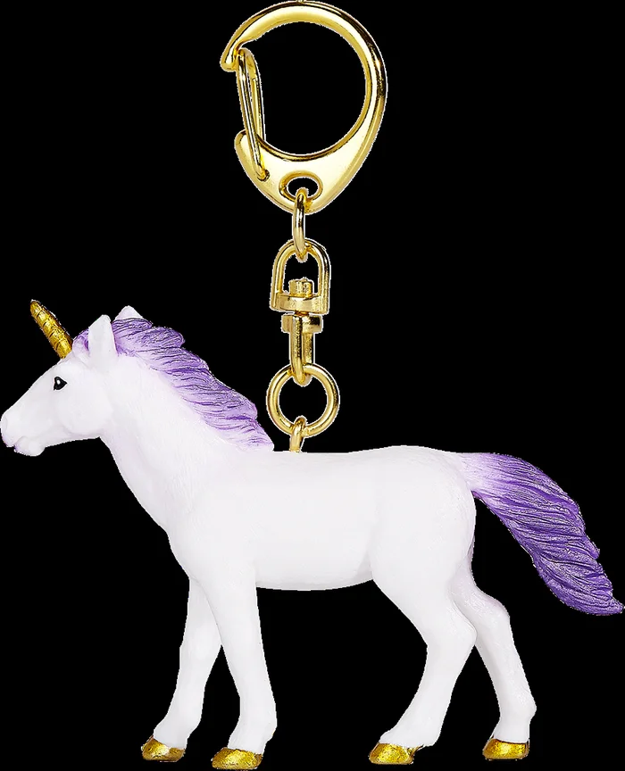 Mojo Fantasy Schlüsselanhänger Einhorn stehend lila – 387478
