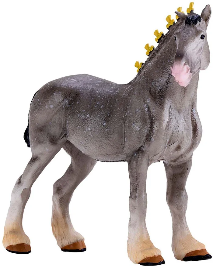 Mojo Horse World Stippen Grijze Paard – 381068