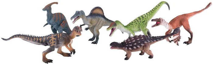 Mojo Prehistorie Luxe Dinosaurussen Speelset, 6dlg. – 380029