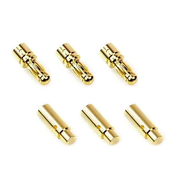 MUCHMORE Brushless Motor Connector set Male 3pcs & Female 3pcs (3.5mm) (1) CE-MPG Im Angebot Einzelhandelsgeschäfte