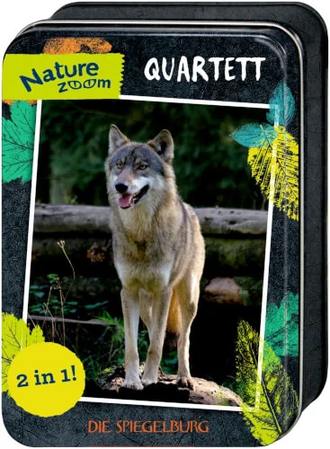 Nature Zoom – Quartett Heimische Tiere