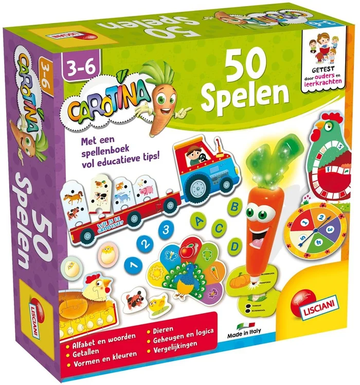 Nl Carotina 50 Spellen Met Pratende Pen