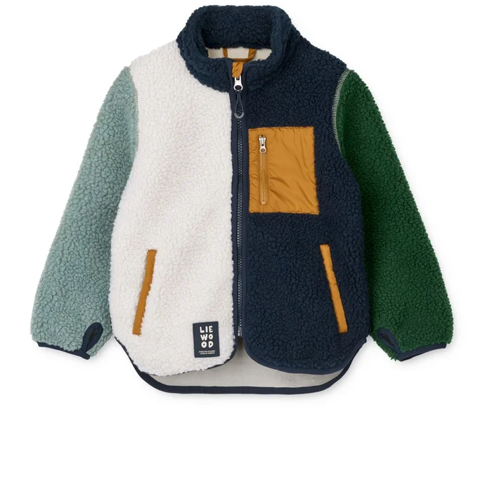 Nolan Fleecejacke Peppermint multi mix