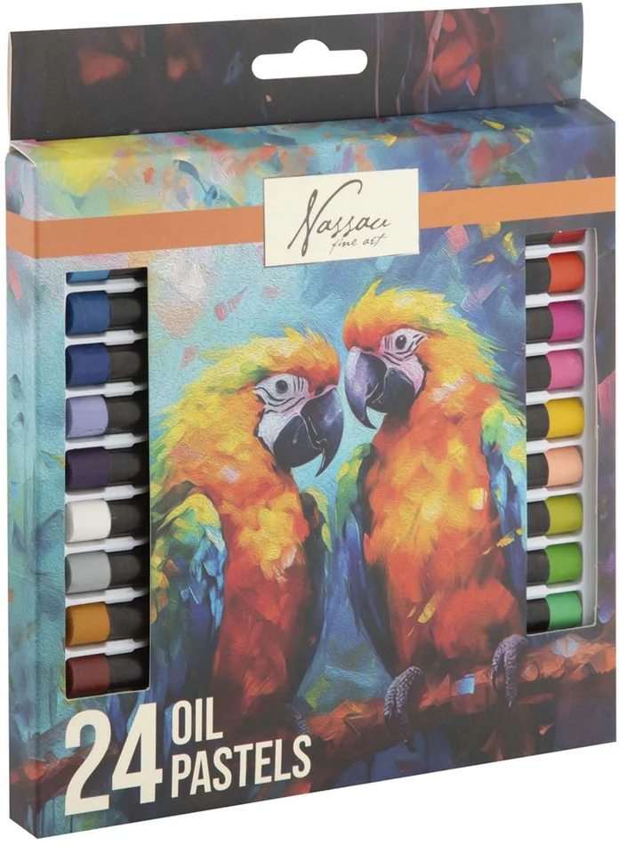 Oliepastelverf, Set van 24