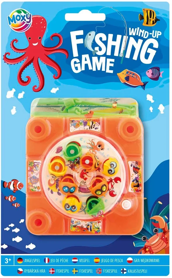 Opwindbaar Visspelletje Oranje