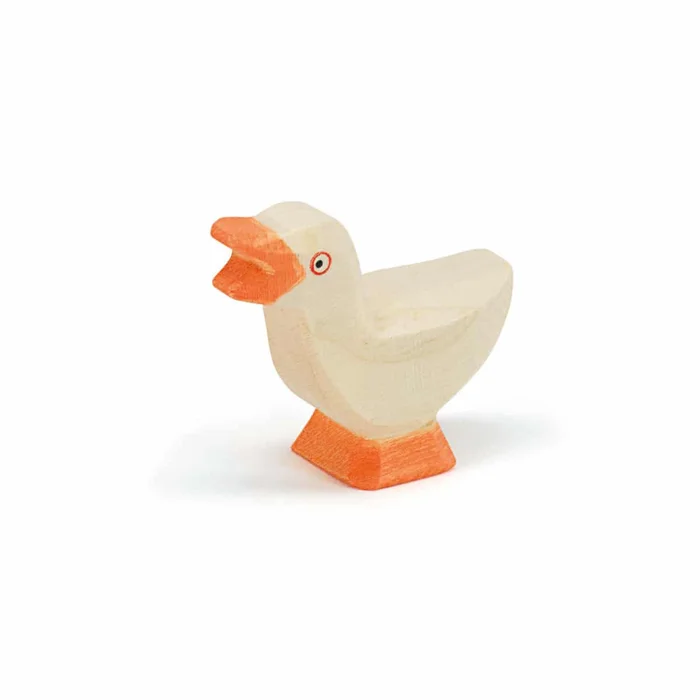 Ostheimer Gänseküken Kopf hoch