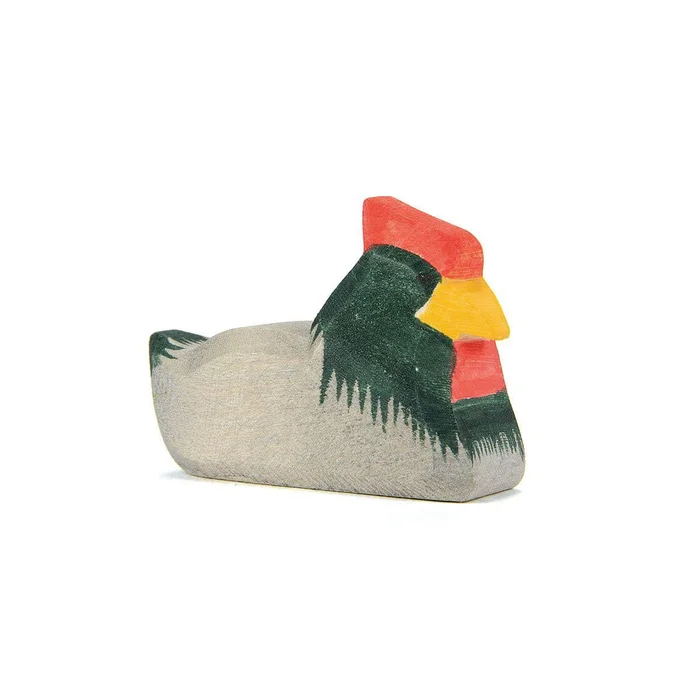 Ostheimer Huhn dunkel liegend